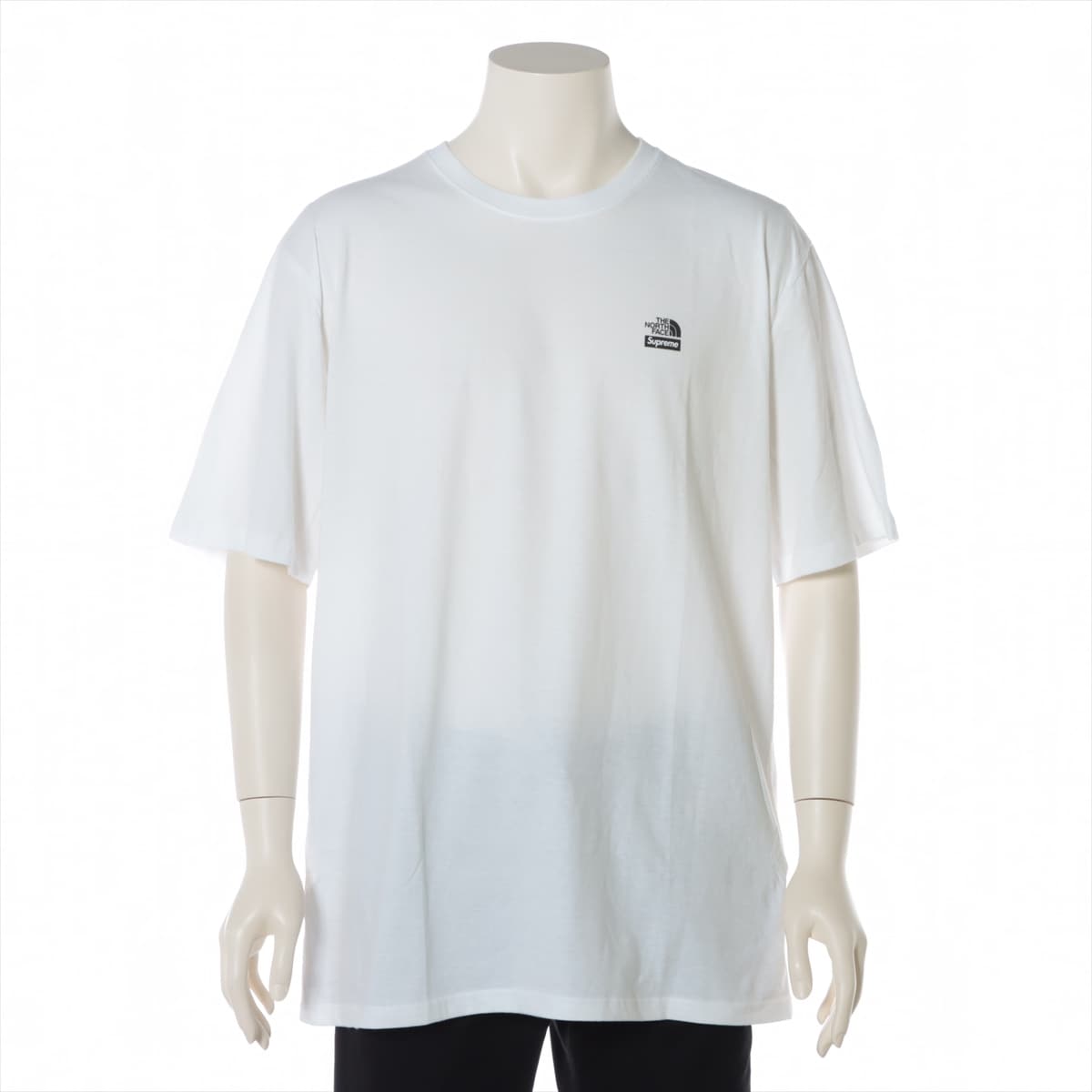 シュプリーム×ノースフェイス 21AW コットン Tシャツ L メンズ ホワイト  MOUNTAIN TEE NT52101I