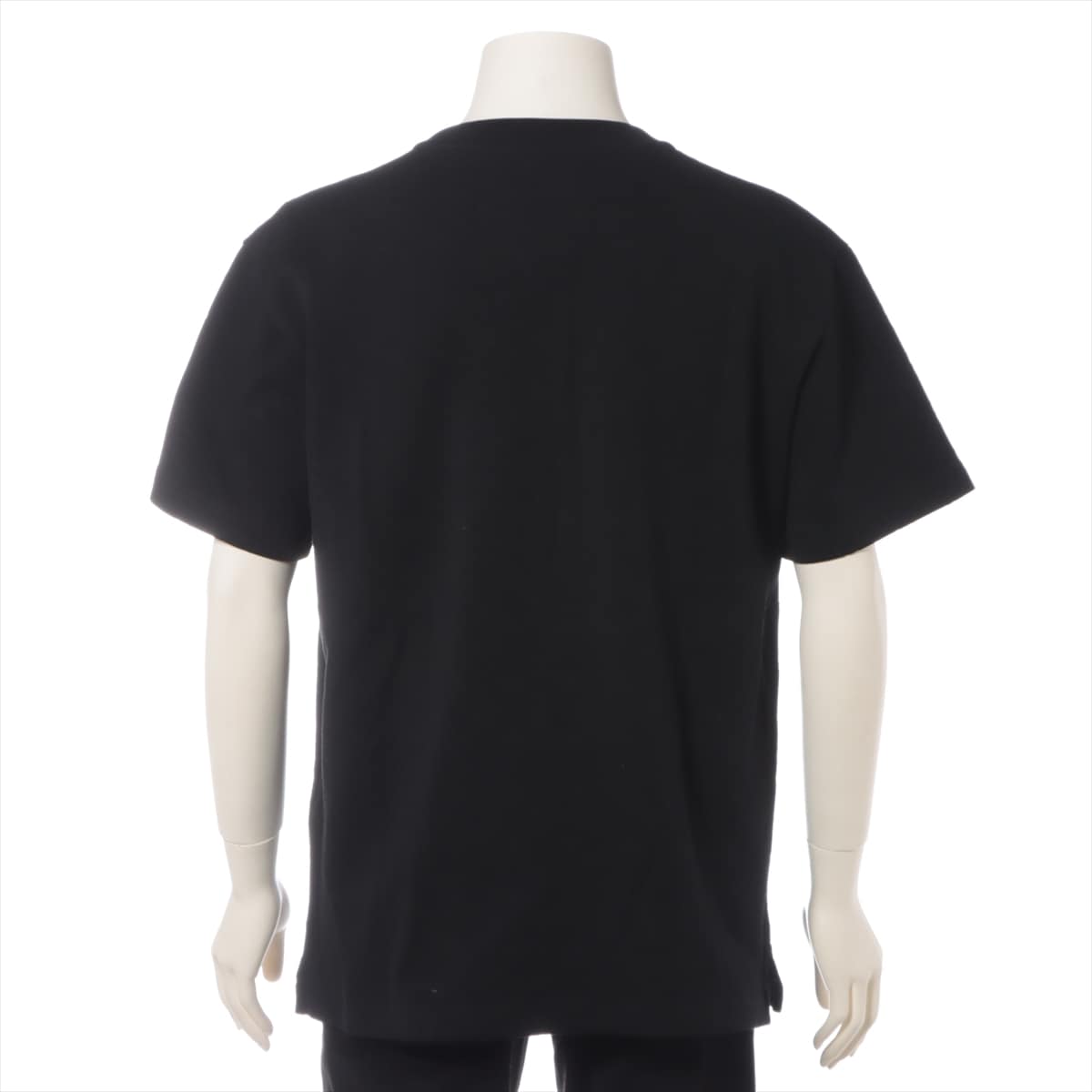 ルイヴィトン 21AW コットン Tシャツ M メンズ ブラック RM212Q