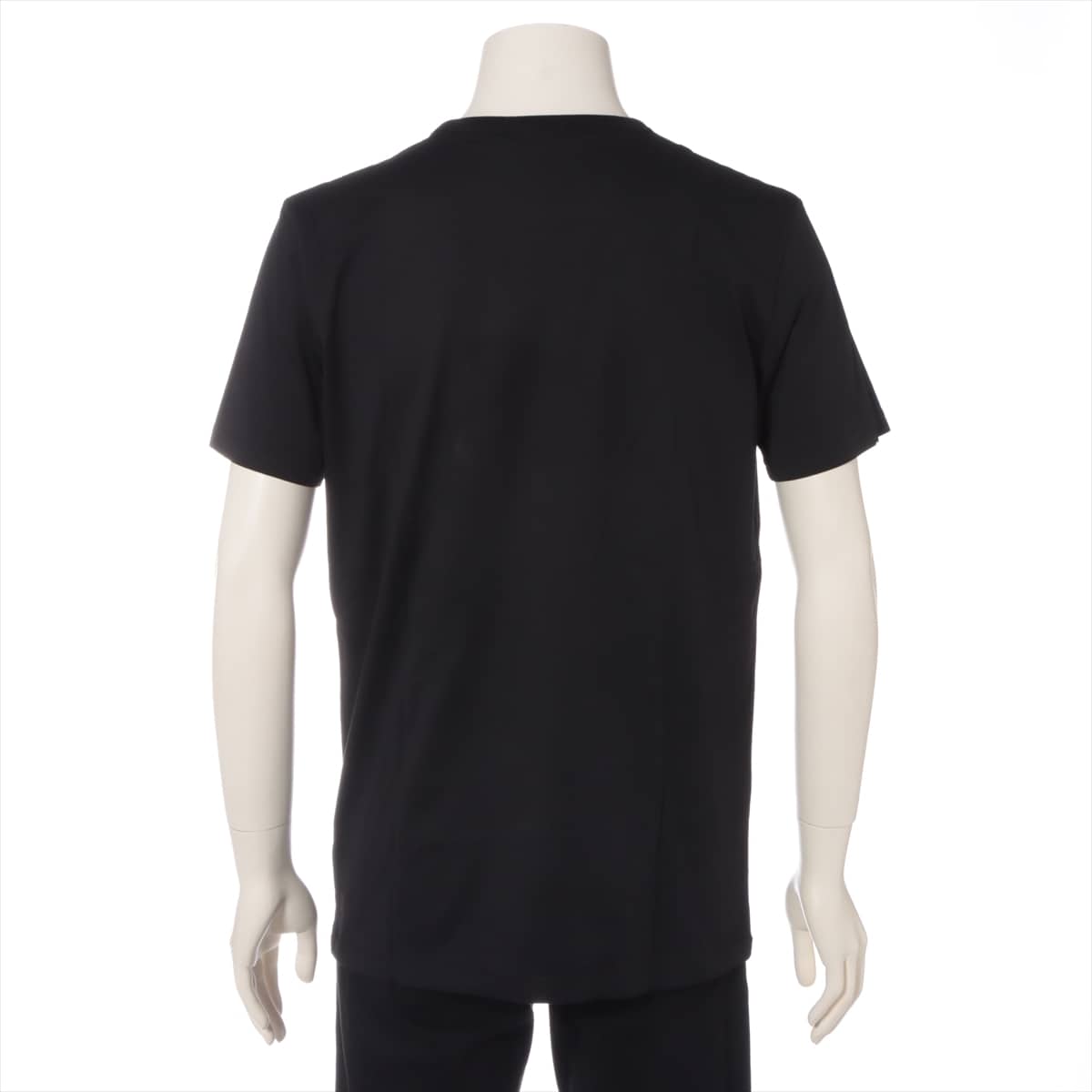 ディオール×ショーン･ステューシー 20AW コットン Tシャツ M メンズ ブラック  033J600D0589 刺繍ロゴ