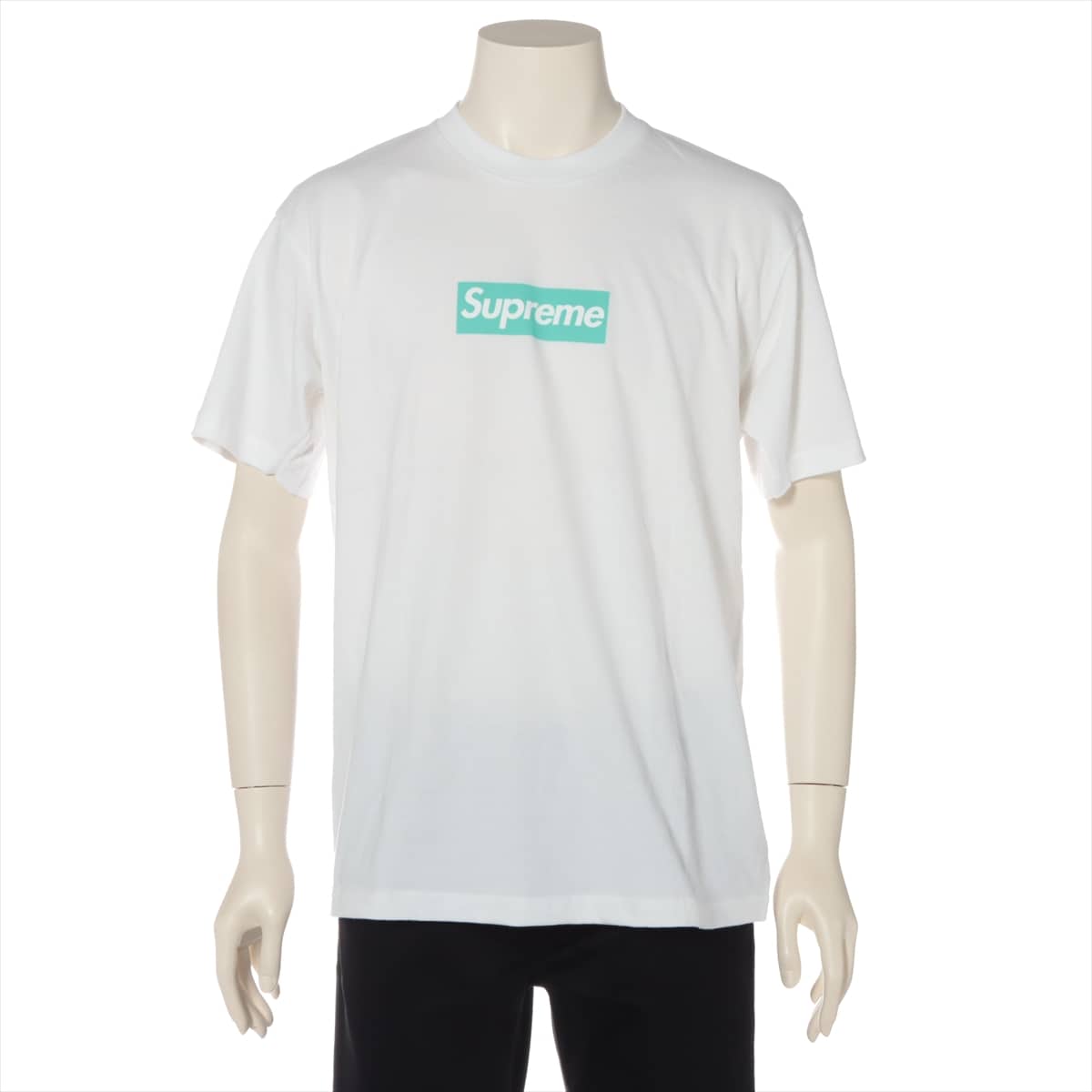 シュプリーム×ティファニー 21AW コットン Tシャツ M ユニセックス ホワイト Box Logo Tee ボックスロゴ ティファニー ブ｜a1219013｜中古ブランド品・ブランド古着通販｜ALLU（アリュー）