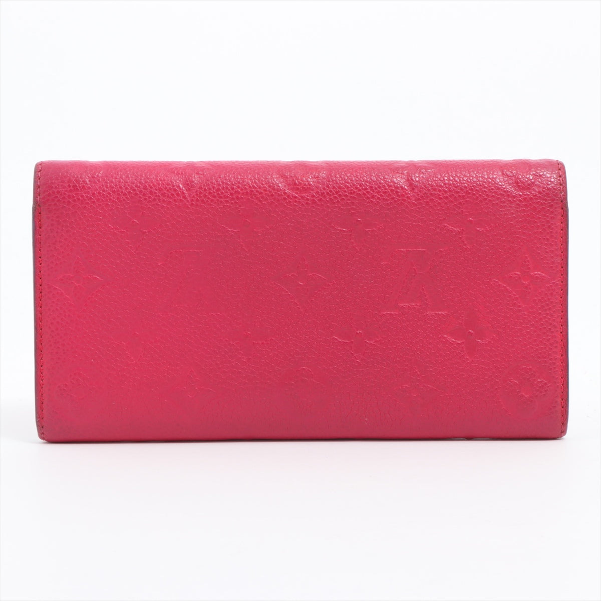ルイヴィトン モノグラム・アンプラント ポルトフォイユ･エミリー M62371 ピンク 財布