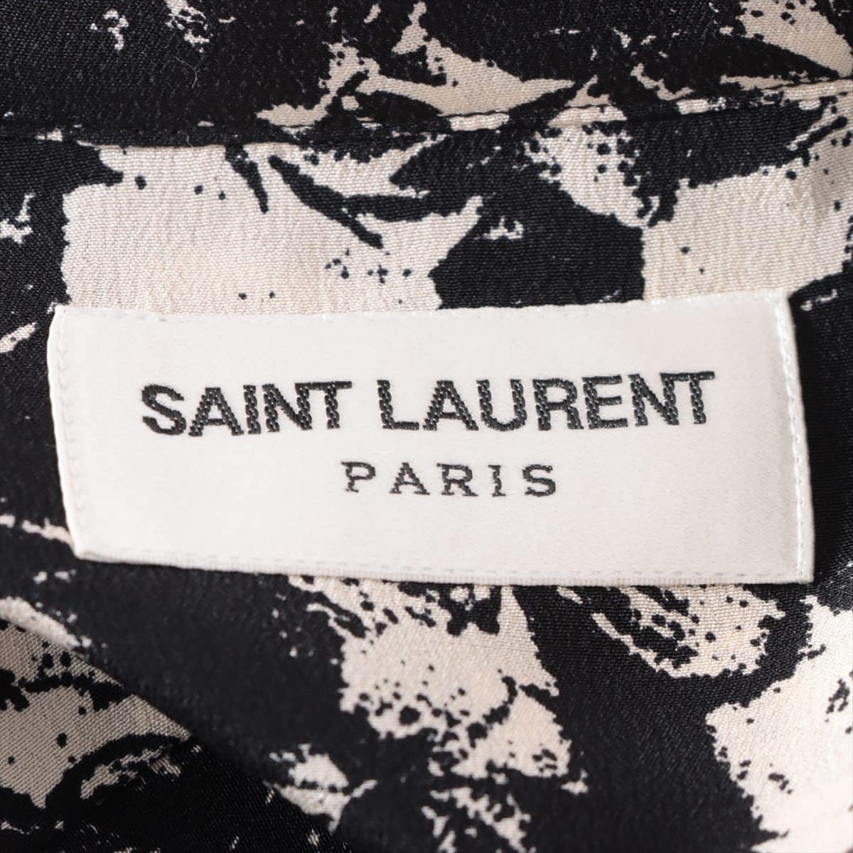 送料無料について SAINT LAURENT シルクシャツ無印 38size - トップス