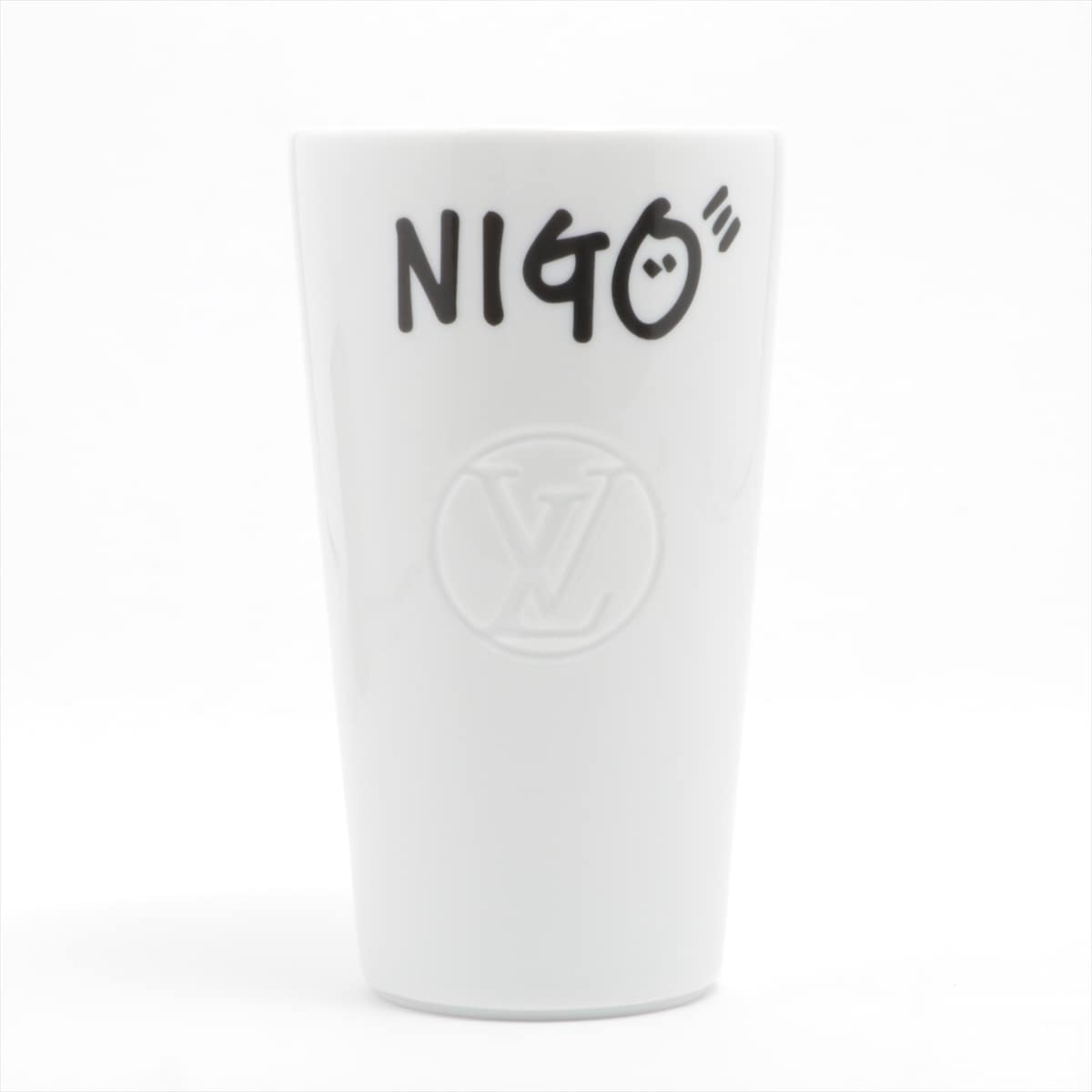 ルイヴィトン×ニゴー マグカップ 磁器 ホワイト カップ ダック　GI0731