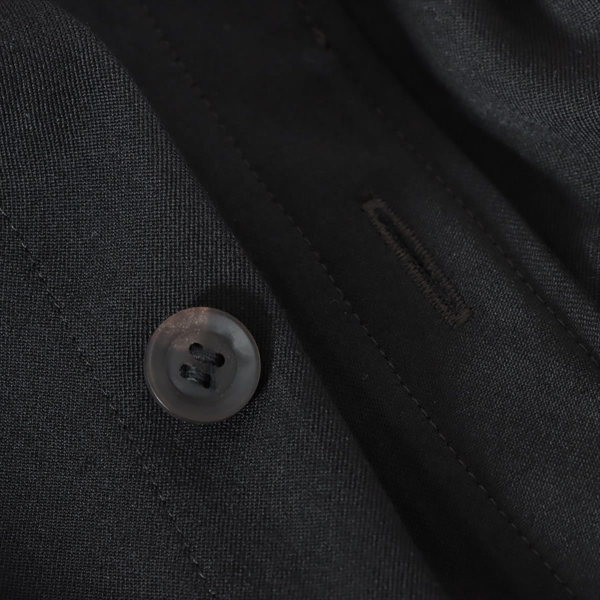 ヨウジヤマモトプールオム ウール シャツ 3 メンズ ブラック  HC-B94-531