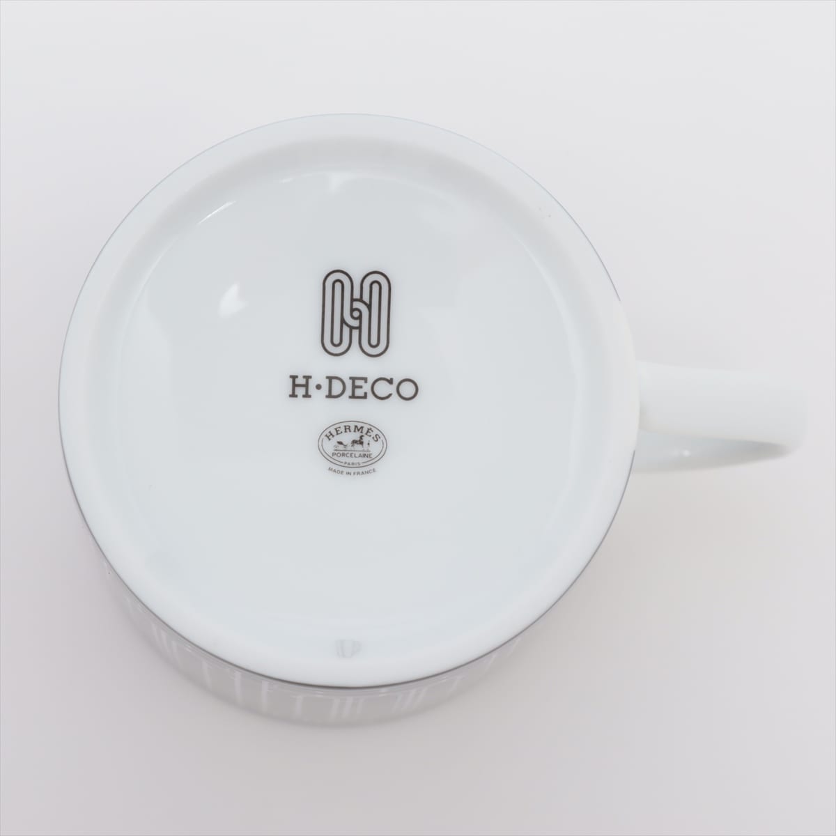 エルメス H・DECO マグカップ 陶器 ブラック