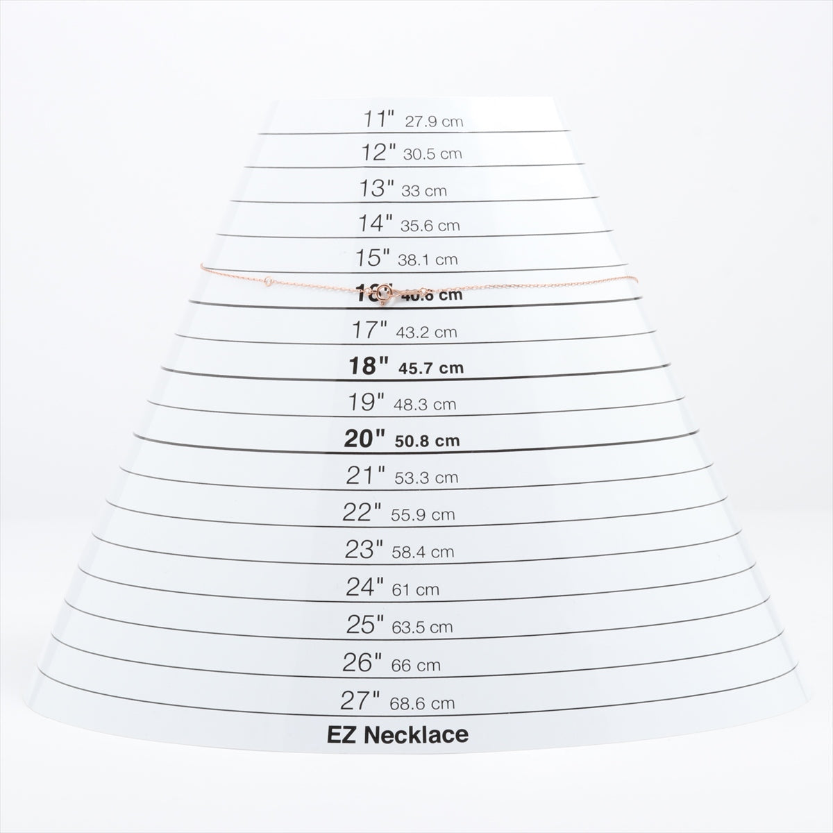 4℃ アメジスト ダイヤ ネックレス K10(PG) 1.1g