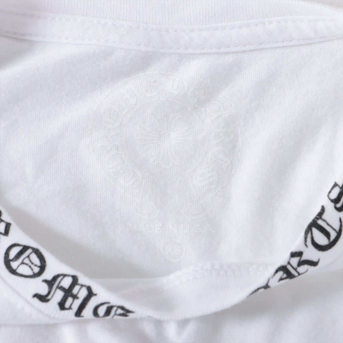 クロムハーツ Tシャツ コットン XS ホワイト