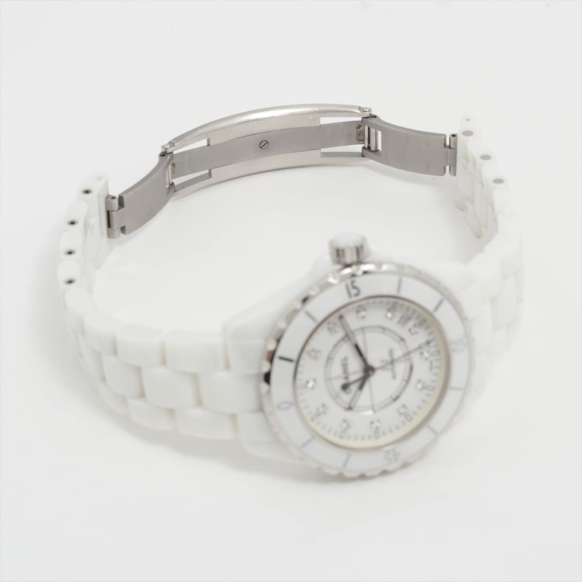 シャネル 腕時計美品  J12 H1629 白