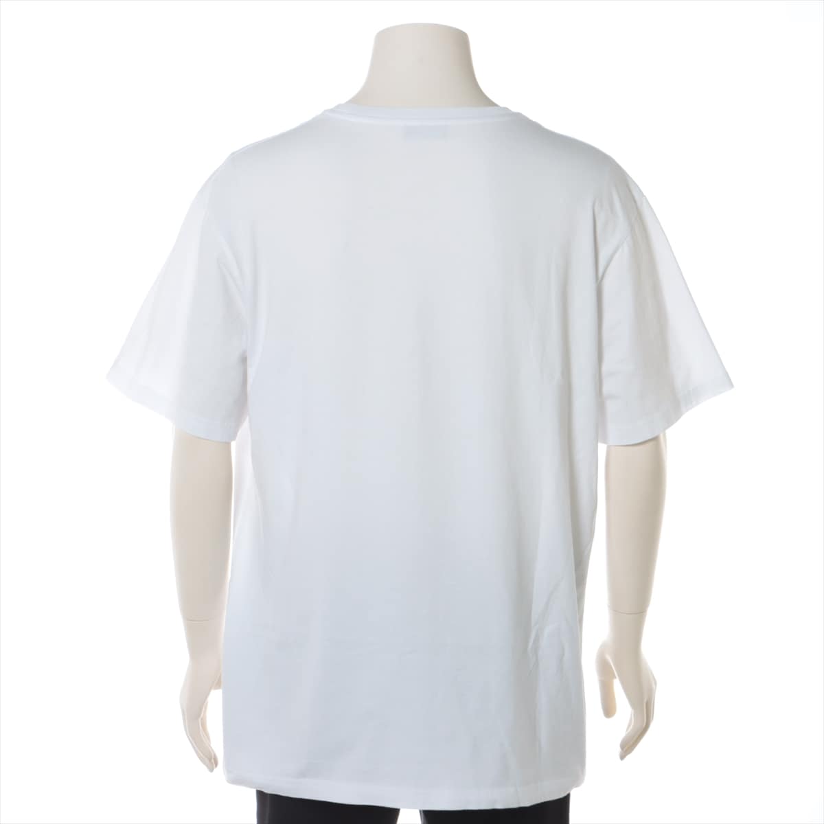 ディオール 19SS コットン Tシャツ XL メンズ ホワイト ビジターパッチ Kim Jonesサイン入り