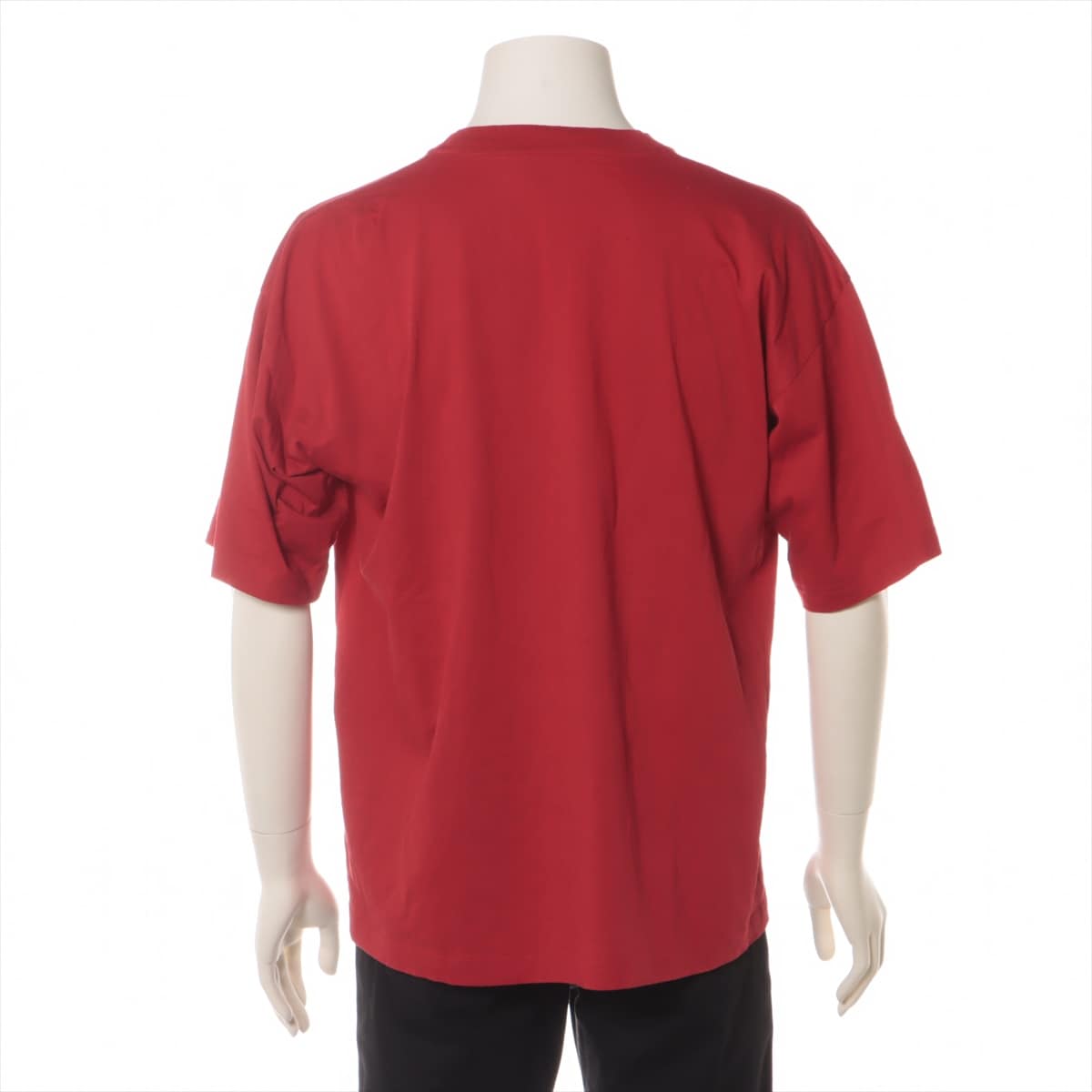 プラダ 20SS コットン Tシャツ XL メンズ レッド  三角ロゴ