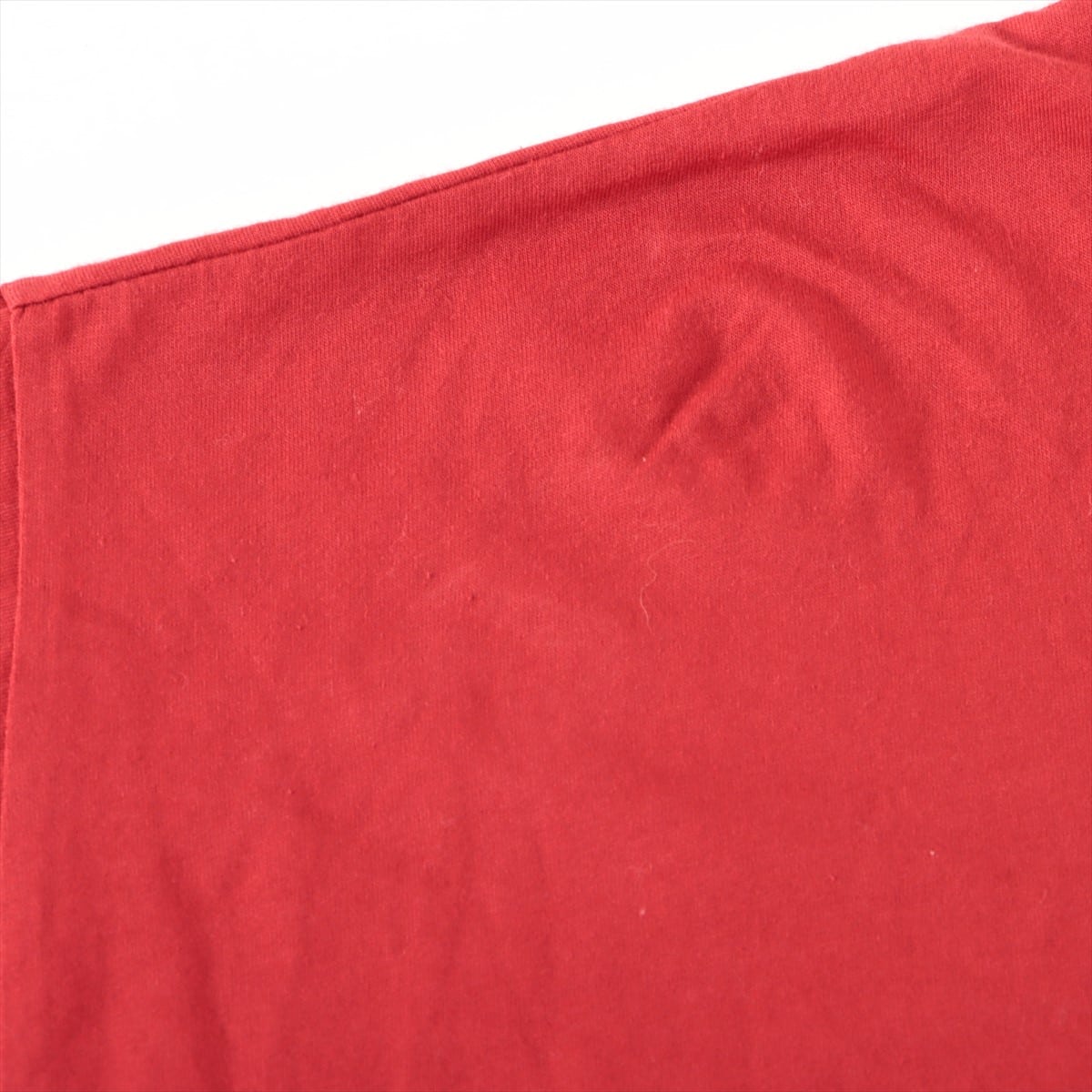 プラダ 20SS コットン Tシャツ XL メンズ レッド  三角ロゴ