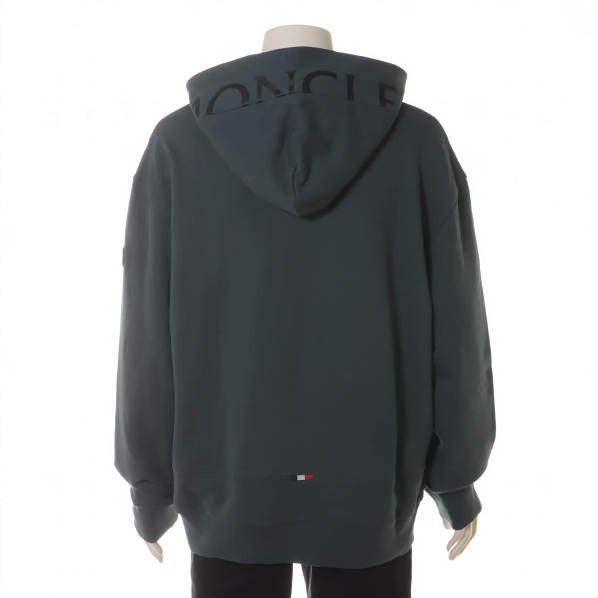 モンクレール 21年 コットン パーカー XL メンズ グリーン  HOODIE