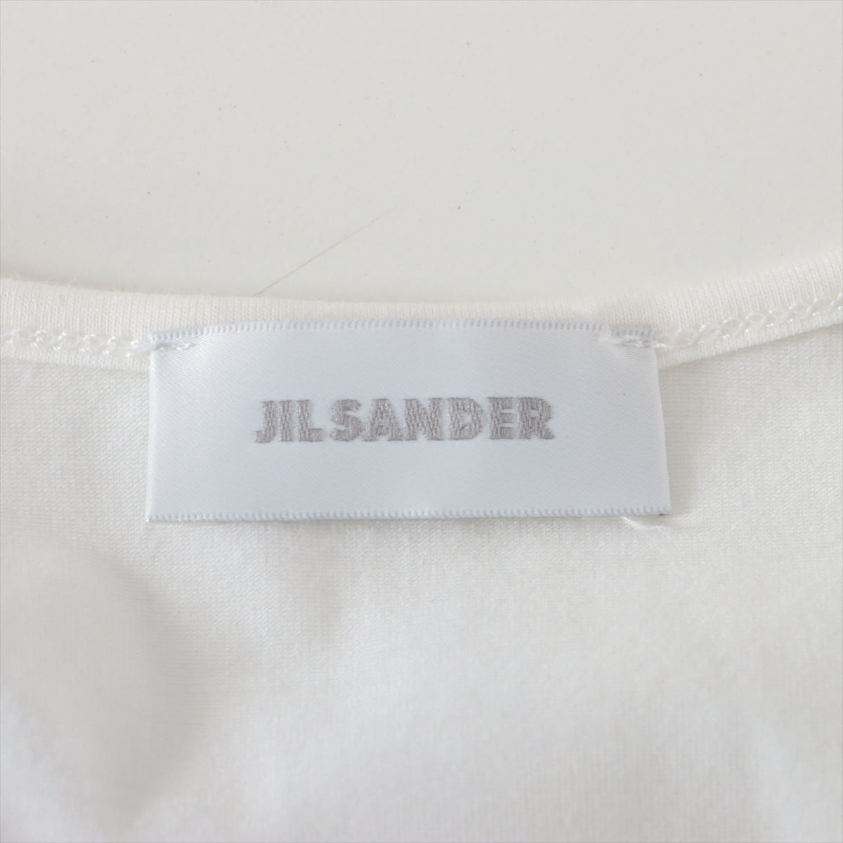 ジルサンダー コットン×ポリウレタン Tシャツ S メンズ ホワイト