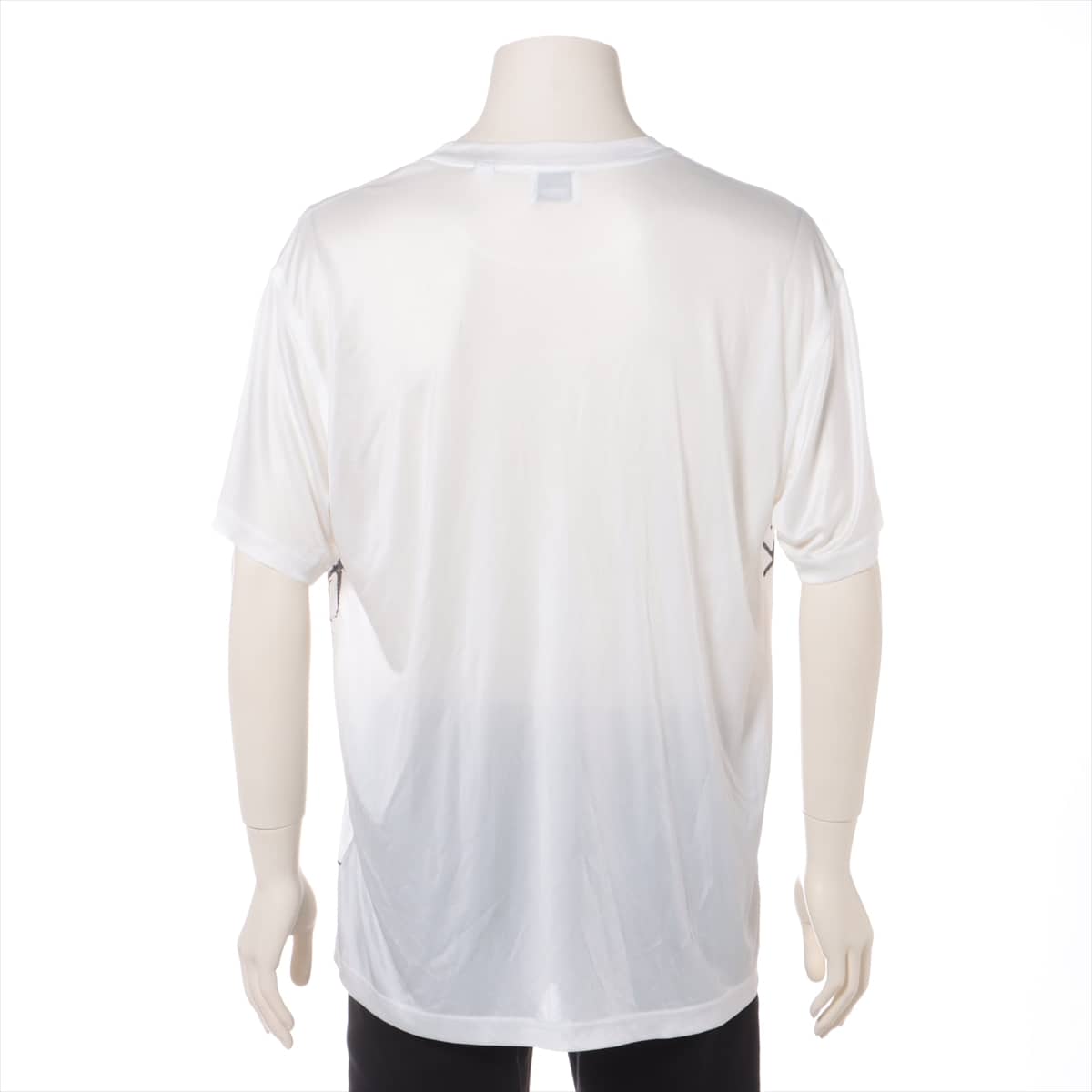 バーバリー ティッシ期 アセテート Tシャツ M メンズ ホワイト  8016136