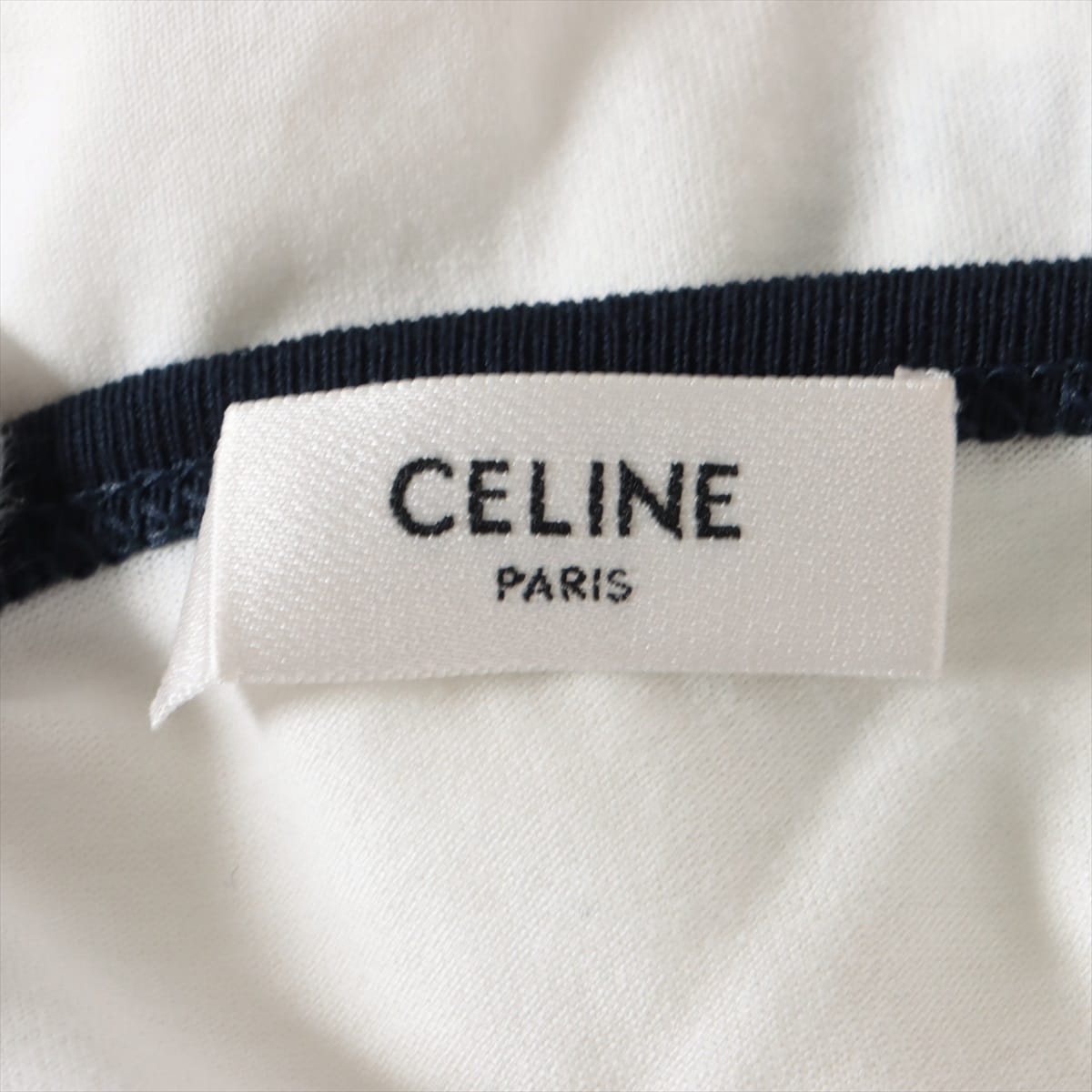 セリーヌ エディ期 コットン Tシャツ XS レディース ホワイト