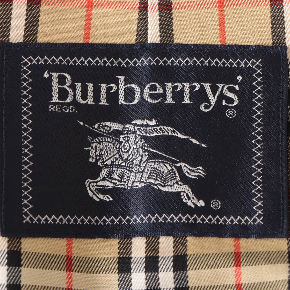 バーバリーズ コットン×ポリエステル ステンカラーコート MA メンズ ベージュ  一枚袖 BBA11-902-46