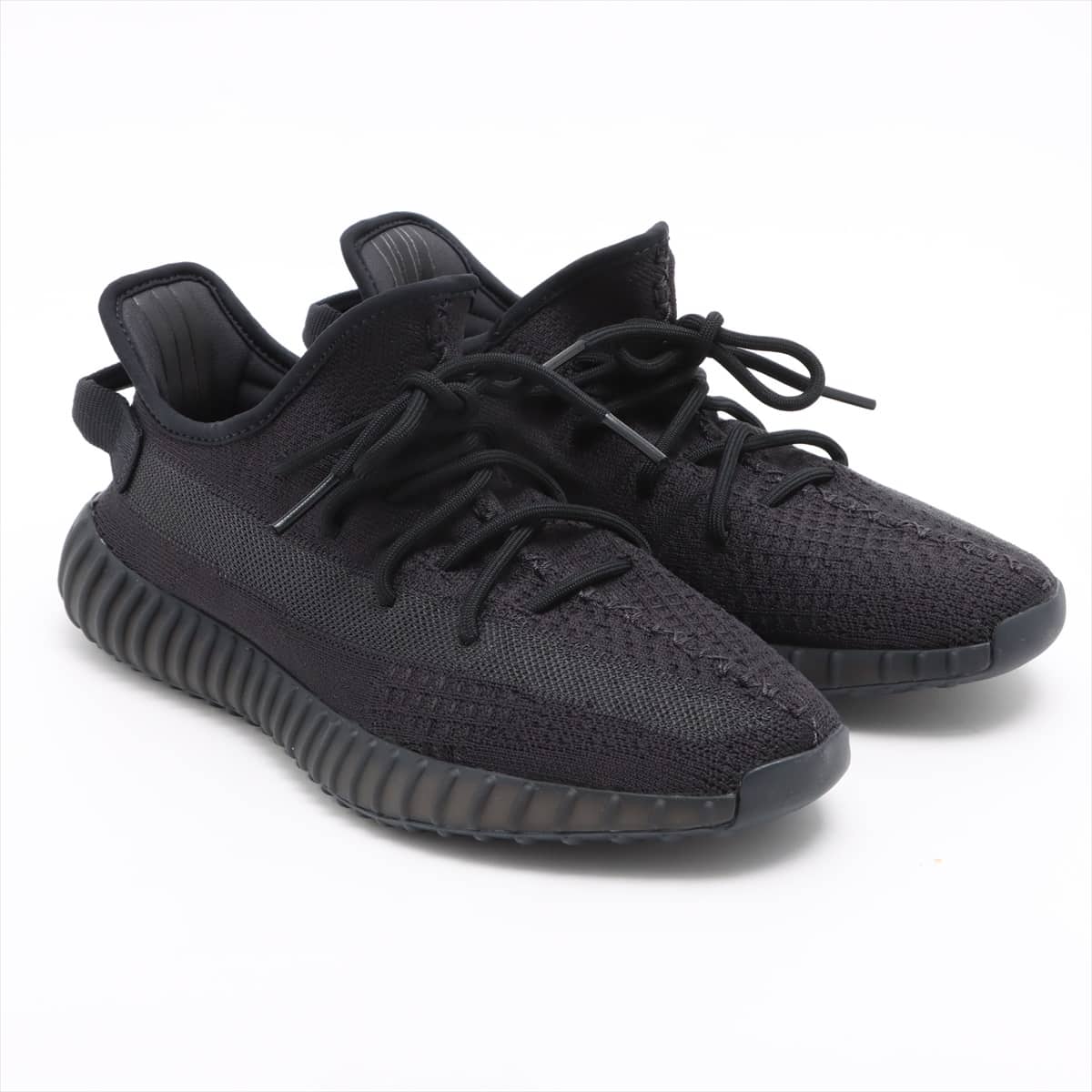 アディダス YEEZY BOOST 350 V2 ニット スニーカー 27.5cm メンズ ブラック オニキス HQ4540