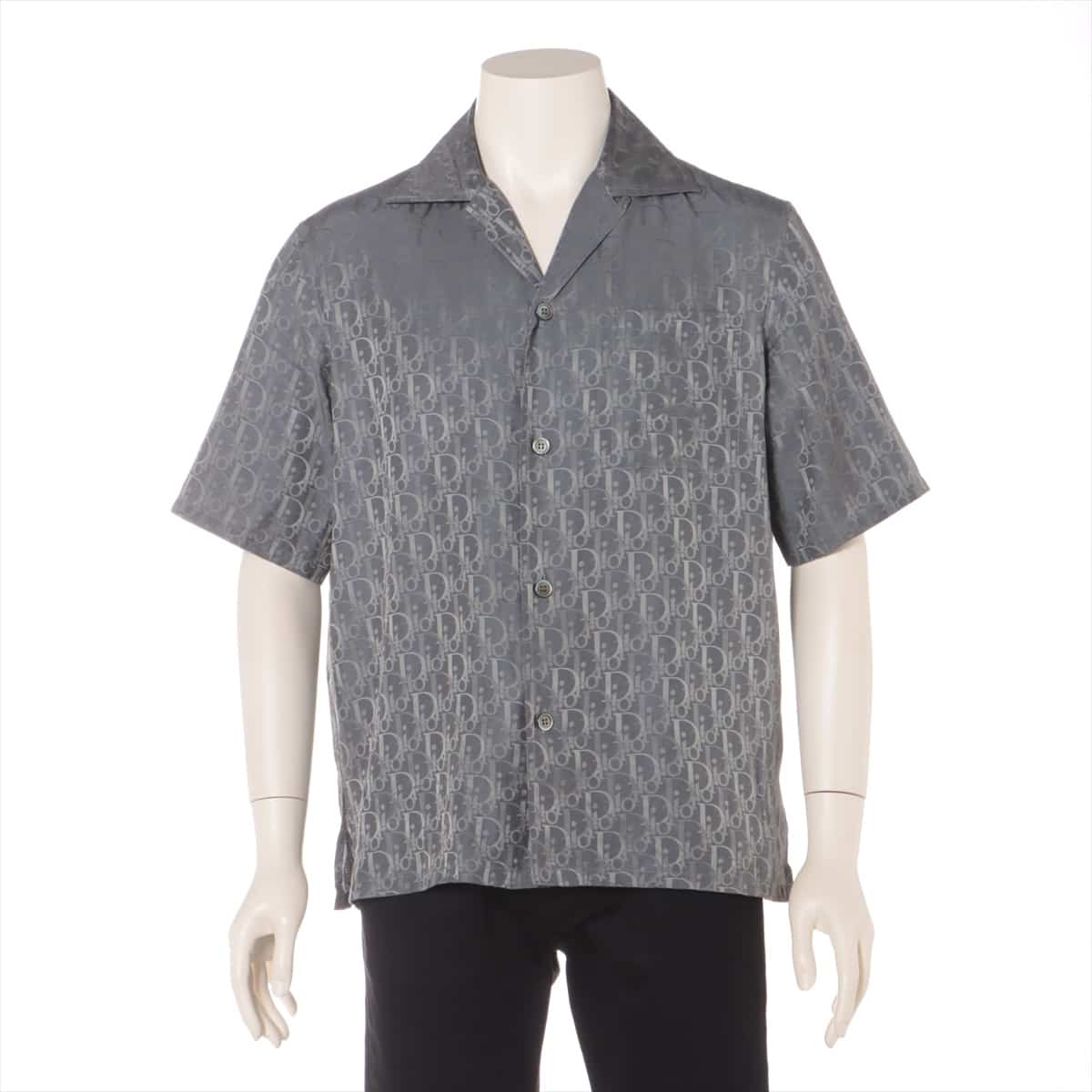 DIOR ディオール シャツ シルク オブリーク 総柄 ワイシャツ 21SS殆ど使用感の無い状態の美品