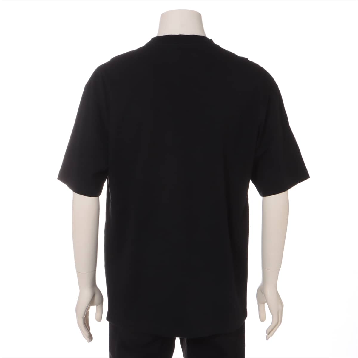 バレンシアガ 21SS コットン Tシャツ XS ユニセックス ブラック  612966 ピクセルロゴ