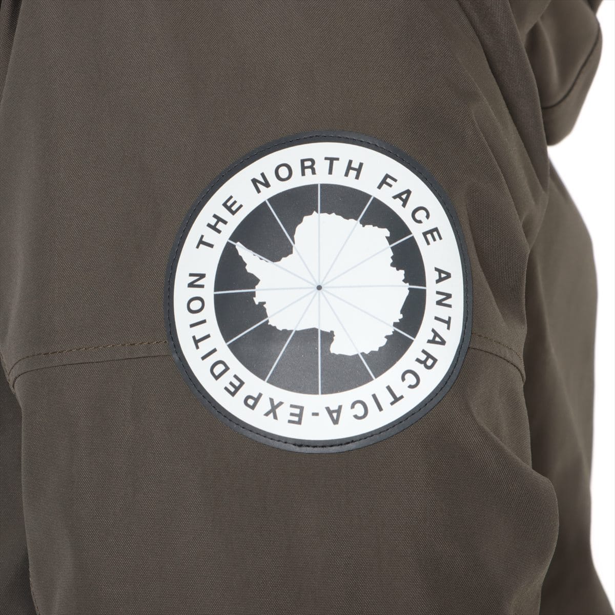 ノースフェイス ナイロン ダウンジャケット M メンズ カーキ  ND92032 ANTARCTICA PARKA