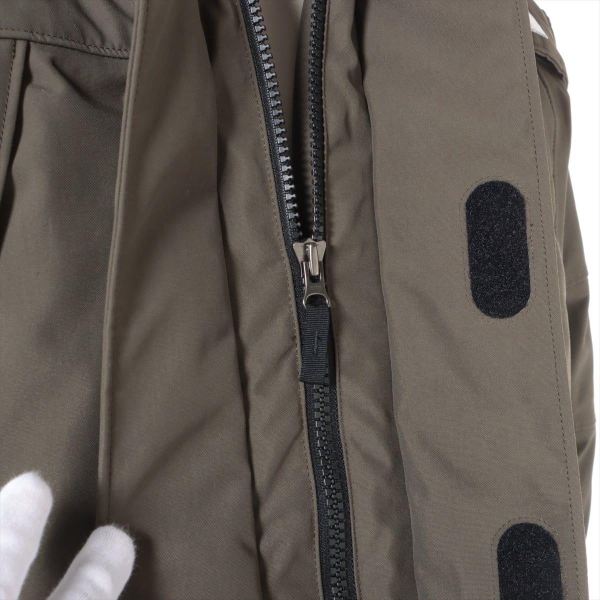 ノースフェイス ナイロン ダウンジャケット M メンズ カーキ  ND92032 ANTARCTICA PARKA