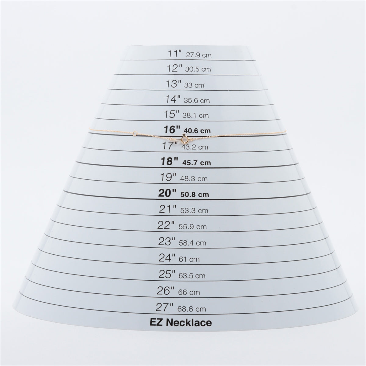 スタージュエリー ダイヤ ネックレス K18(YG) 1.0g 0.04