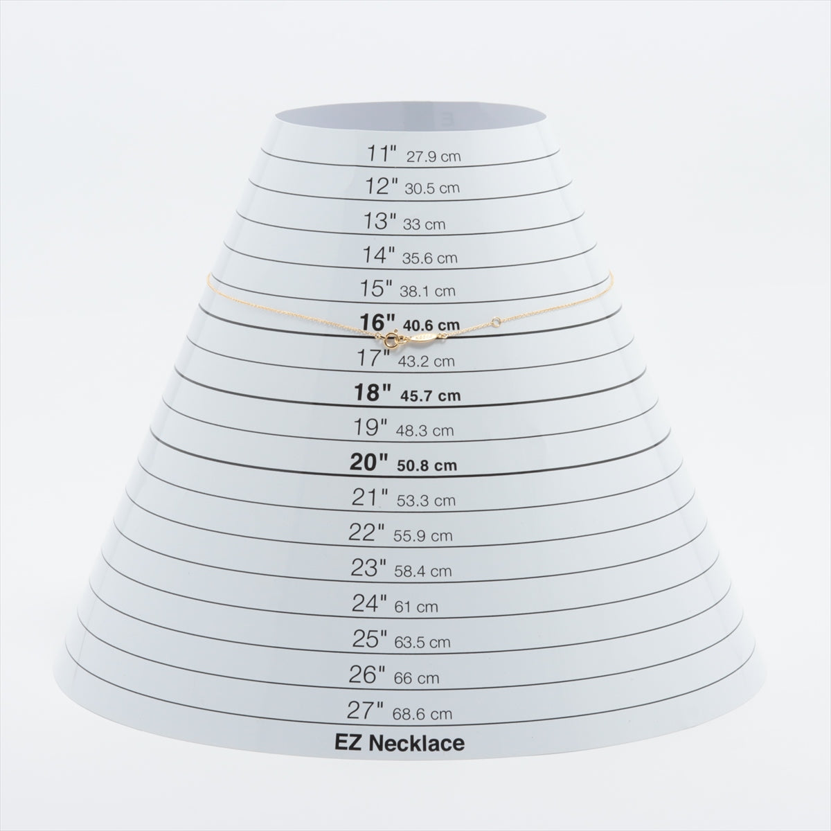 アーカー ダイヤ ネックレス K18(YG) 1.1g 0.06