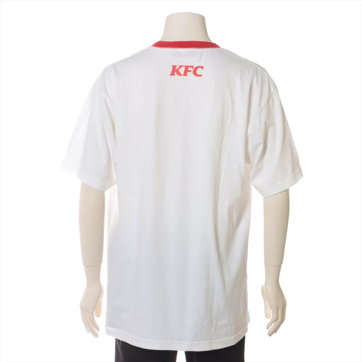 ウィンダンシー コットン Tシャツ L メンズ ホワイト  WDS-KFC-07 ウィンダンシー×KFC