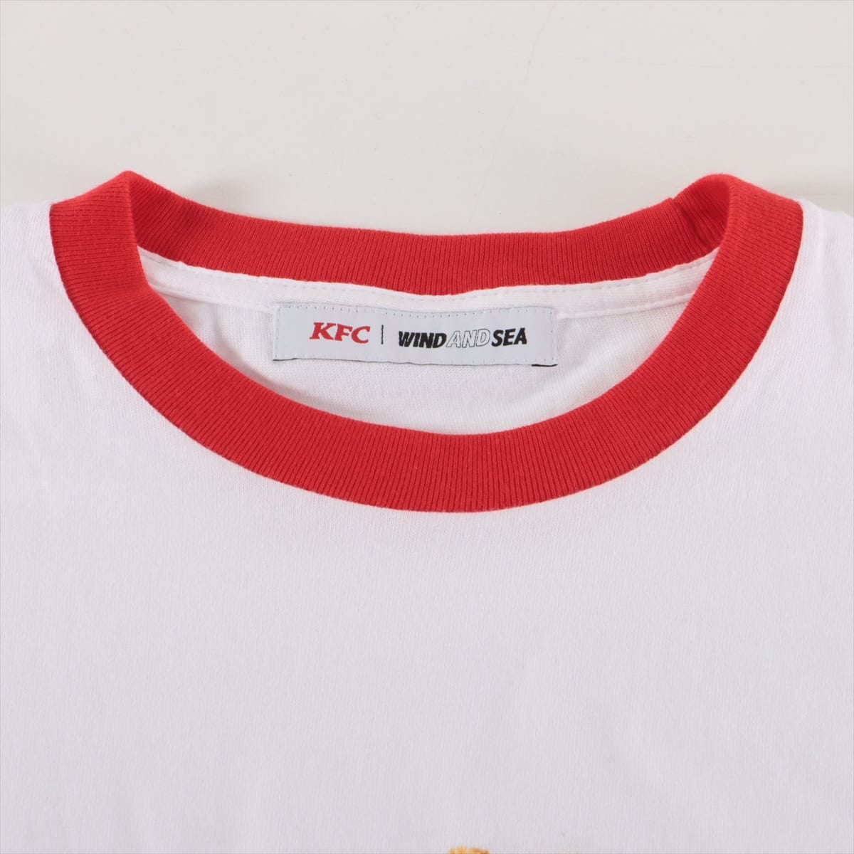 ウィンダンシー コットン Tシャツ L メンズ ホワイト WDS-KFC-07
