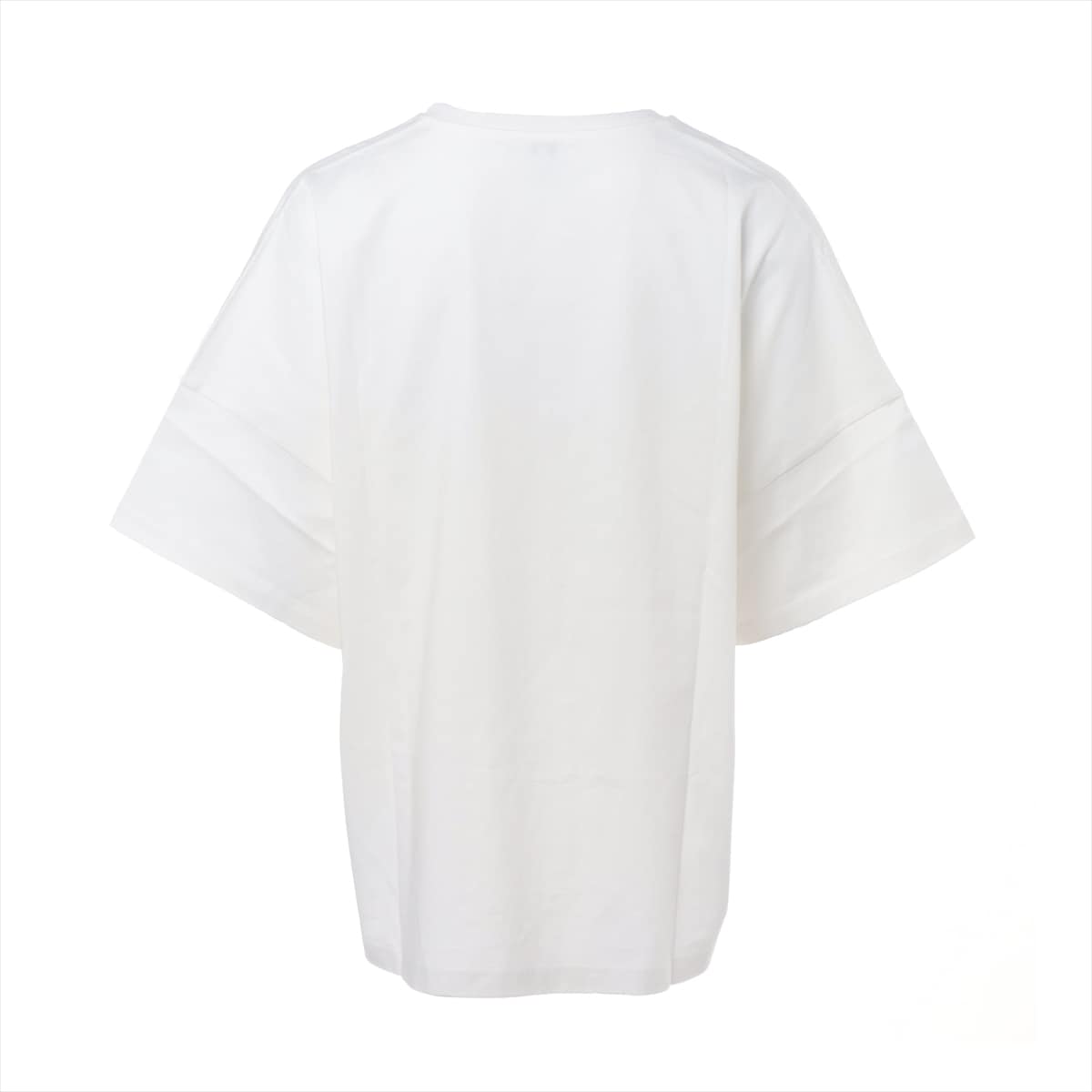 ロエベ アナグラム コットン Tシャツ M レディース ホワイト  S359341XA4 オーバーサイズ