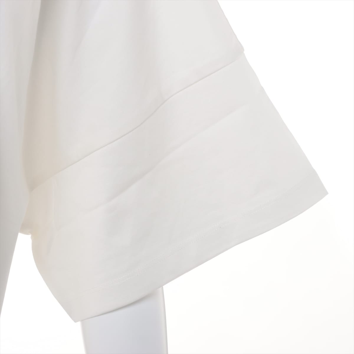 ロエベ アナグラム コットン Tシャツ M レディース ホワイト  S359341XA4 オーバーサイズ