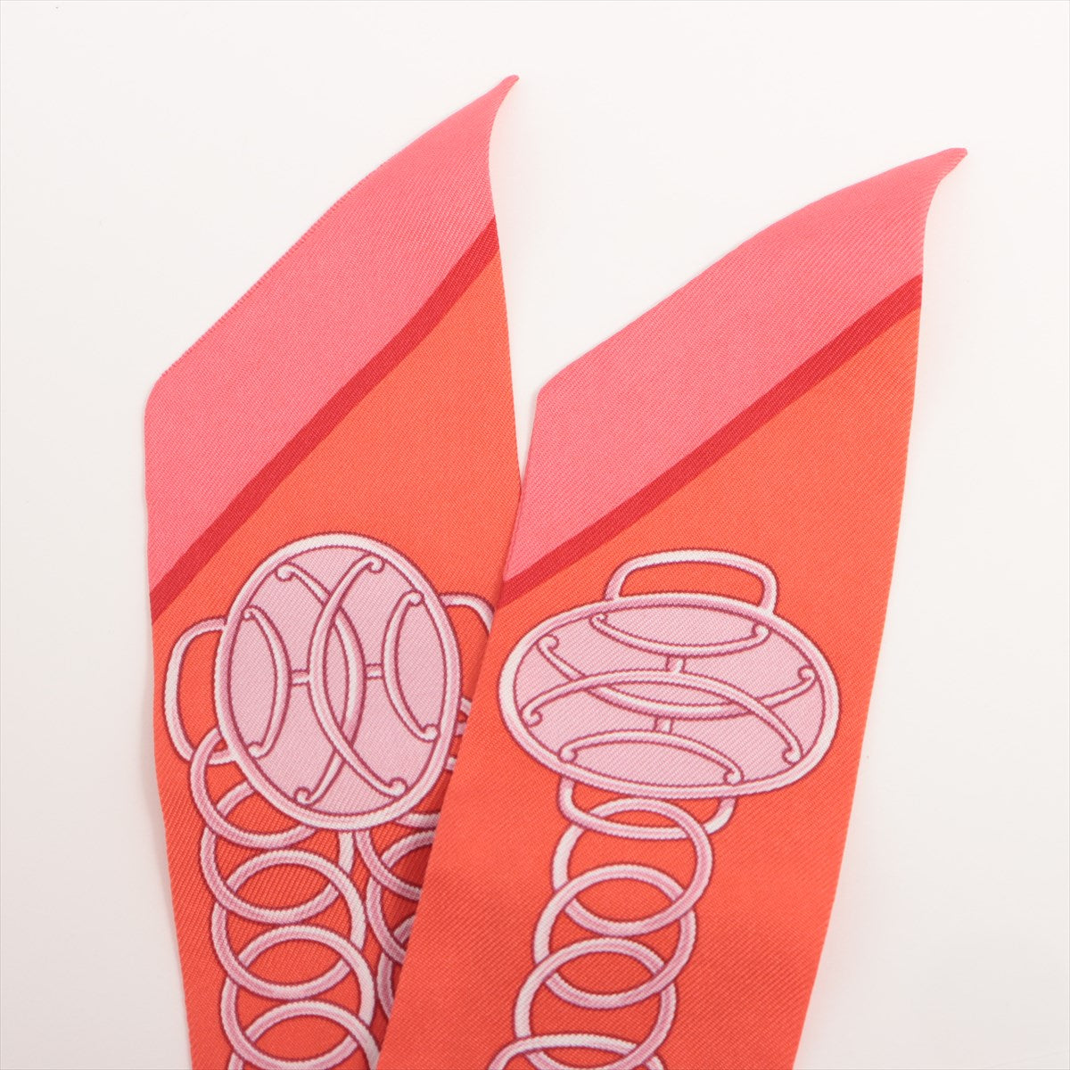 エルメス ツイリー Lift Profile リフト プロフィール スカーフ シルク ピンク