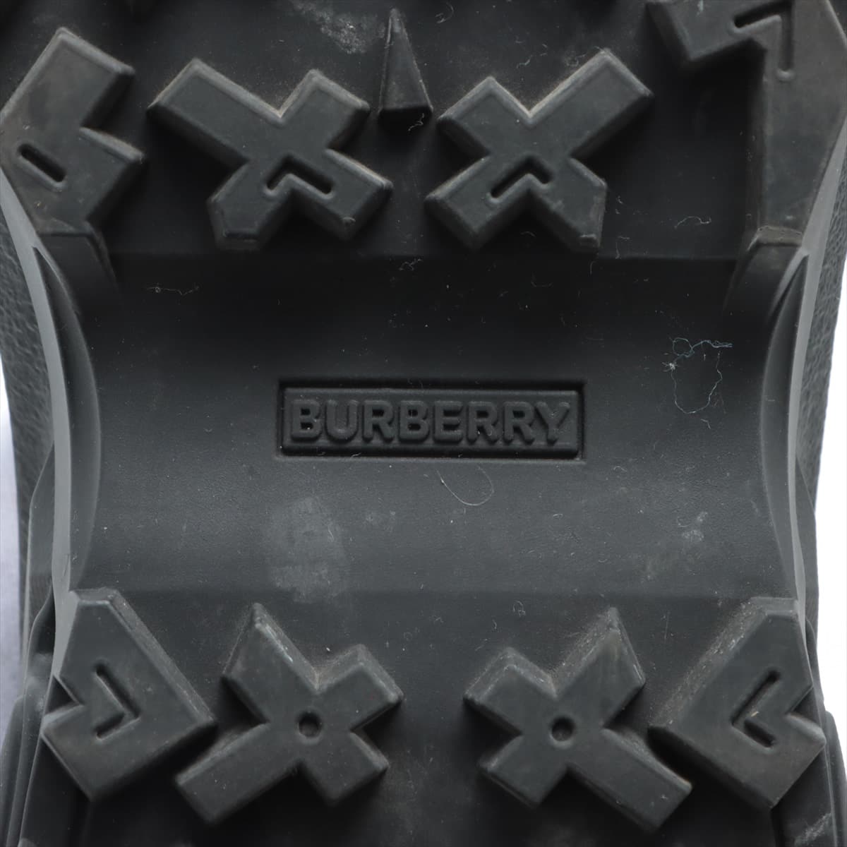 バーバリー アーサー ファブリック スニーカー 41 メンズ ブラック 