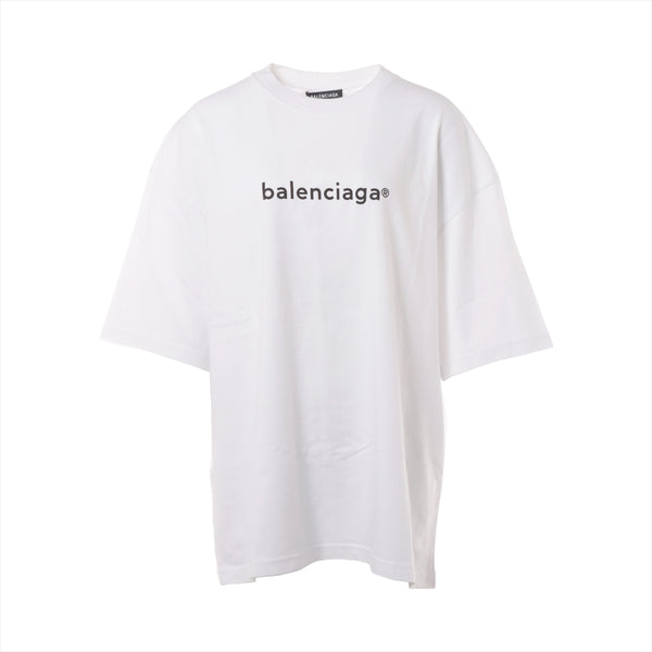 バレンシアガ 20年 コットン Tシャツ XXL ユニセックス ホワイト 