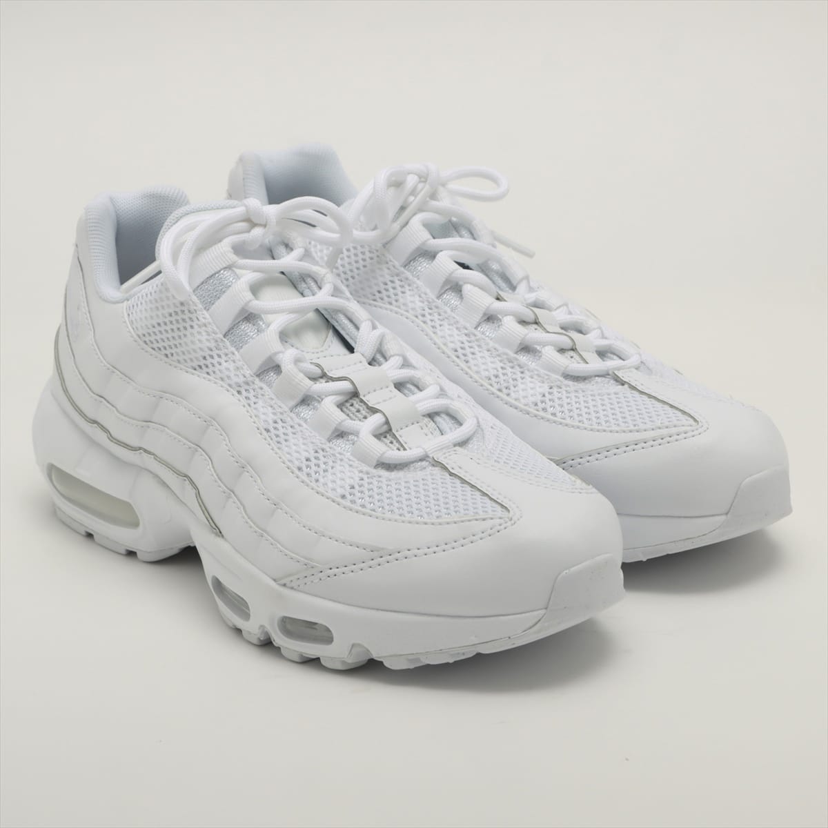 ナイキ レザー スニーカー 27cm メンズ ホワイト DH8015-100 AIR MAX 95