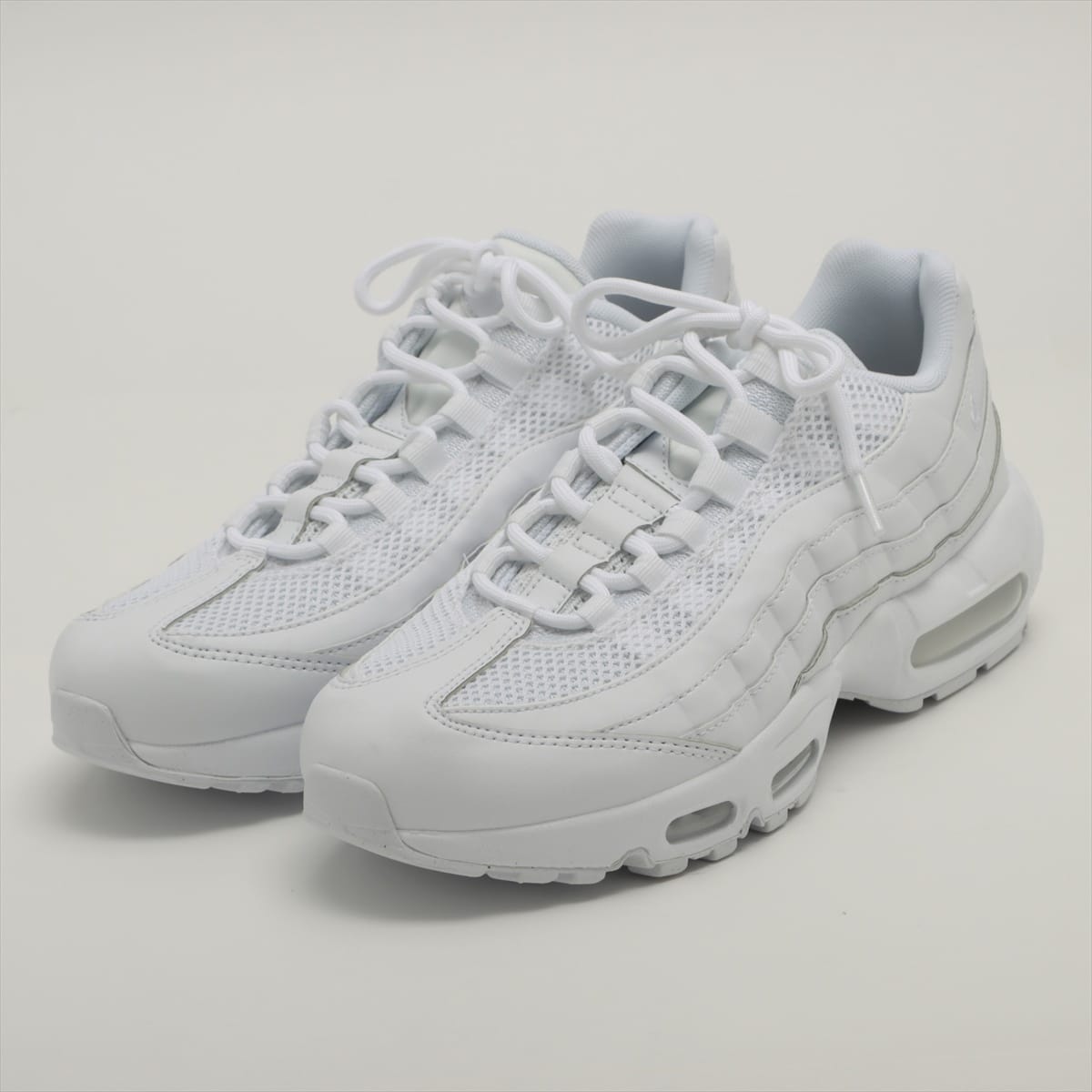 ナイキ レザー スニーカー 27cm メンズ ホワイト DH8015-100 AIR MAX 95