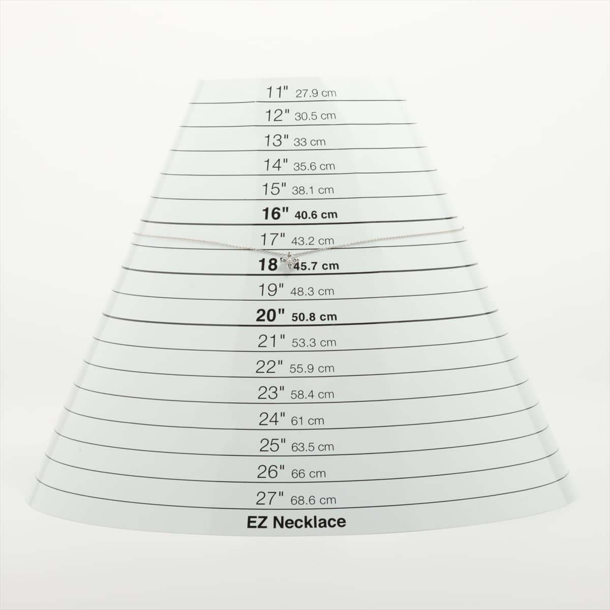 スタージュエリー ダイヤ ネックレス Pt950 2.2g 0.25