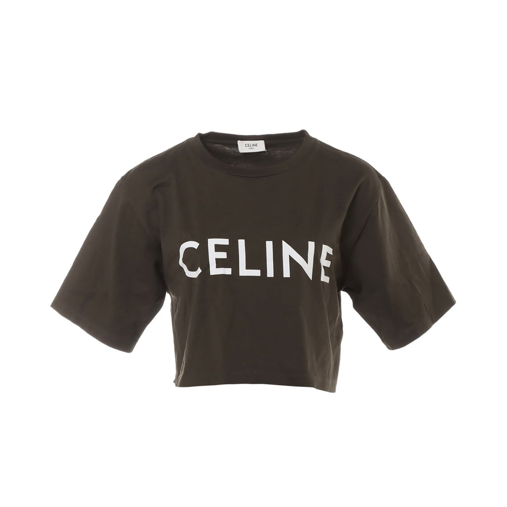 セリーヌ celine クロップドTシャツ XS - Tシャツ(半袖/袖なし)