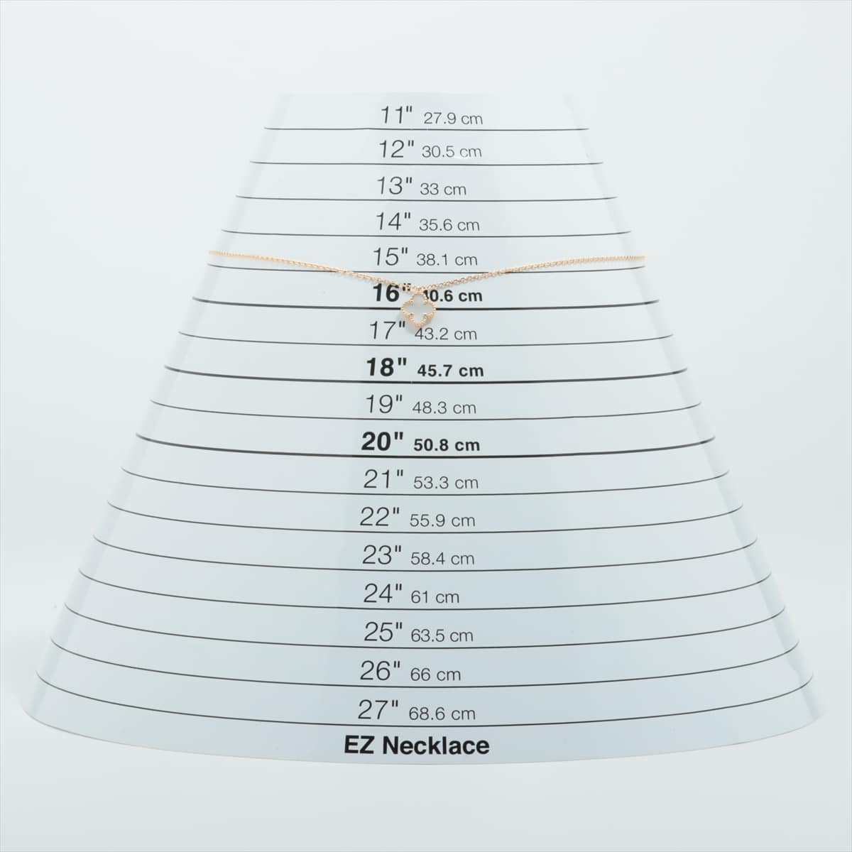 ヴァンクリーフ&アーペル スウィートアルハンブラ シェル ネックレス 750(YG) 2.8g