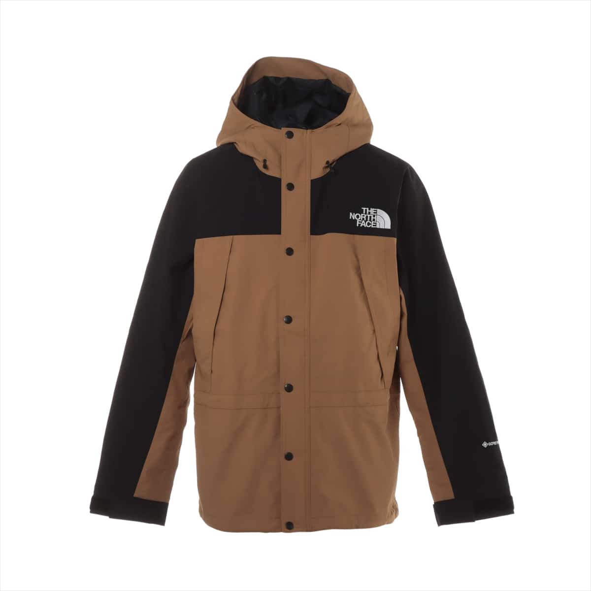 ノースフェイス ナイロン ナイロンジャケット L メンズ ブラック×ブラウン  NP11834 Mountain Light Jacket