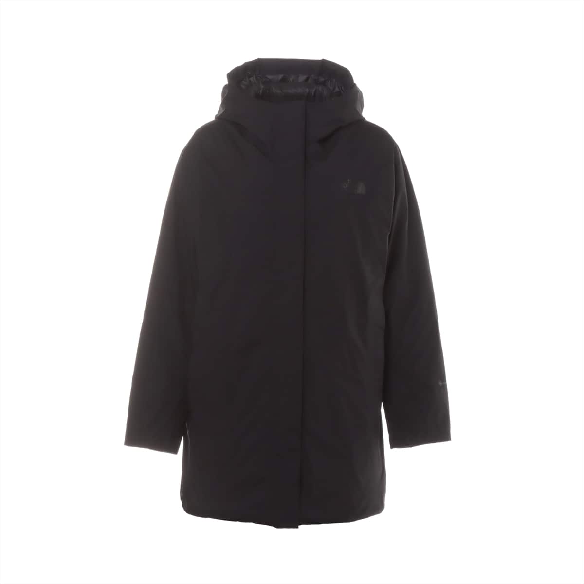 ノースフェイス ポリエステル×ナイロン ダウンジャケット M レディース ブラック  NDW92062 Puff Hooded Coat