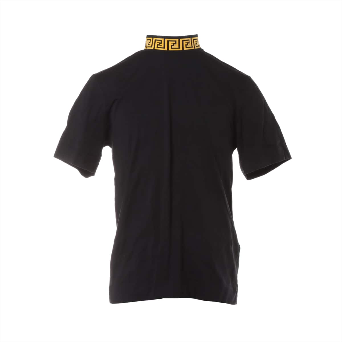 ★FENDI★xs マルチカラー ロゴ ブラック コットン Tシャツ