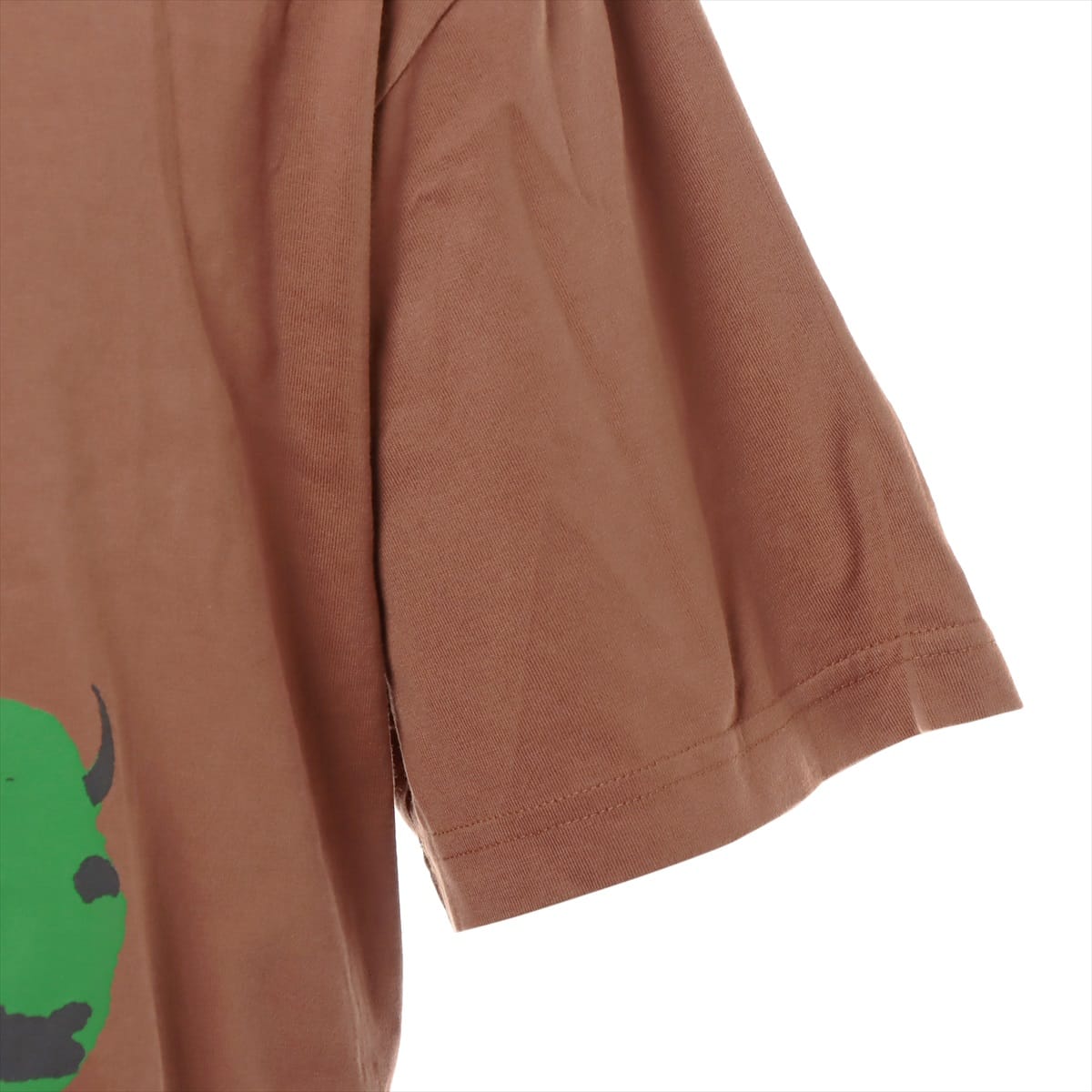 ディオール×トラヴィススコット 22AW コットン Tシャツ M メンズ ブラウン  Cactus Jack Dior Oversized Tee 283J641B0677