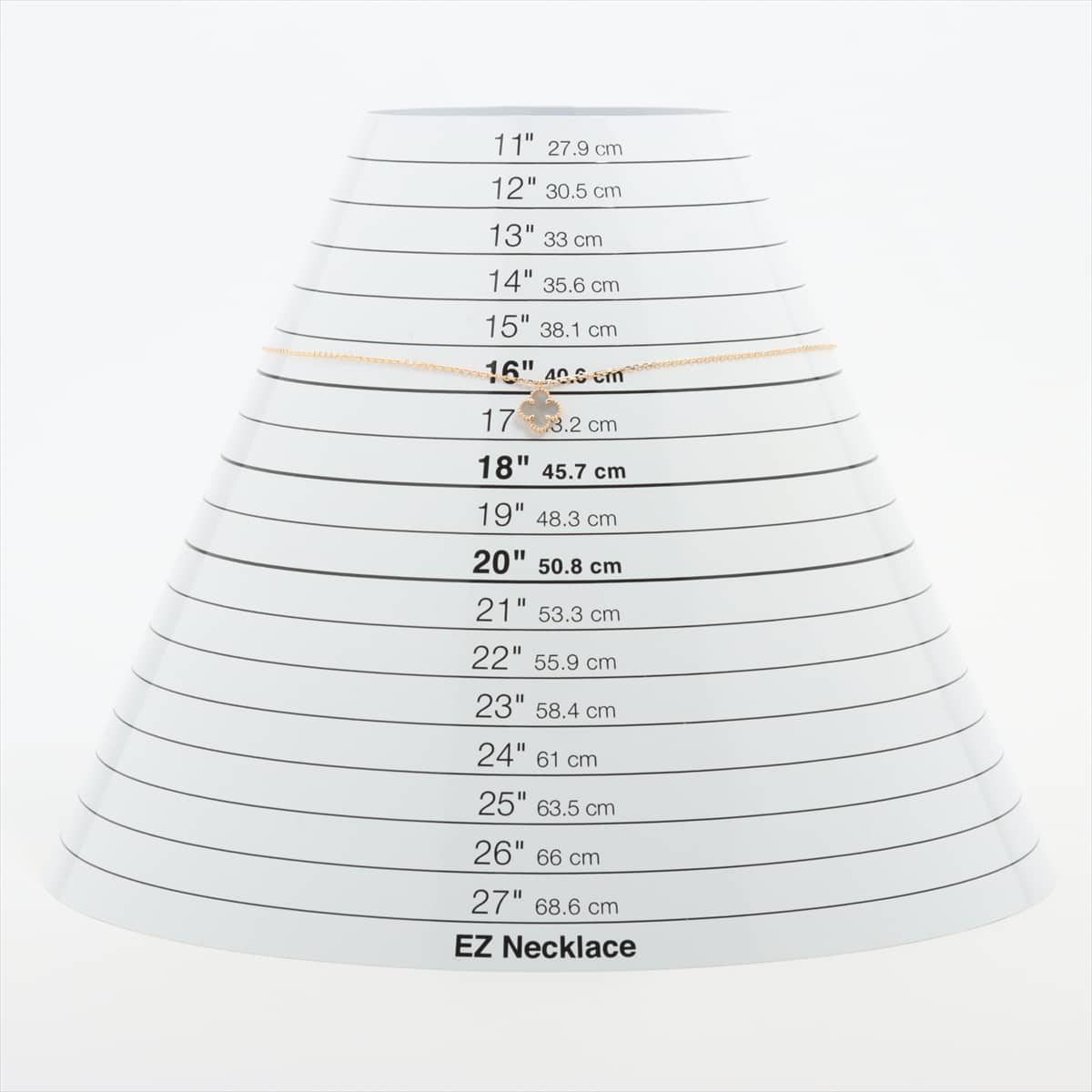 ヴァンクリーフ&アーペル スウィートアルハンブラ シェル ネックレス 750(YG) 2.8g