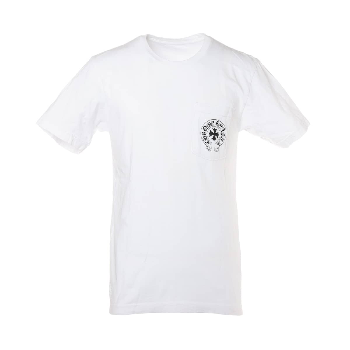 クロムハーツ Tシャツ コットン M ホワイト Made In Hollywood 2212-304-0095