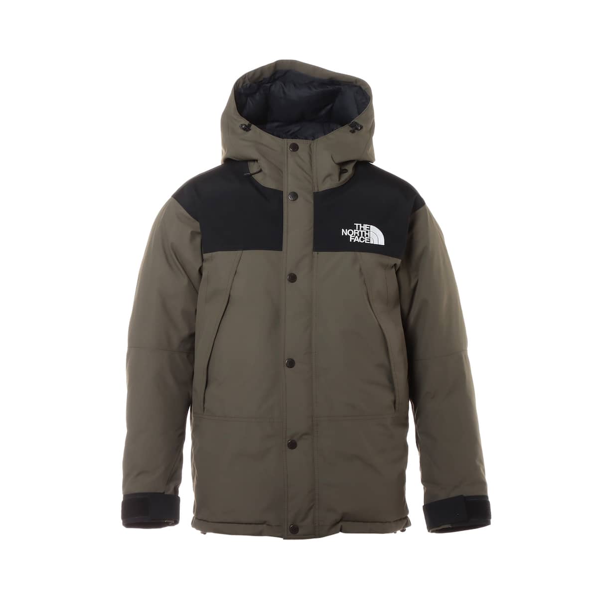 ノースフェイス ナイロン ダウンジャケット M メンズ カーキ  ND91930 MOUNTAIN DOWN JACKET