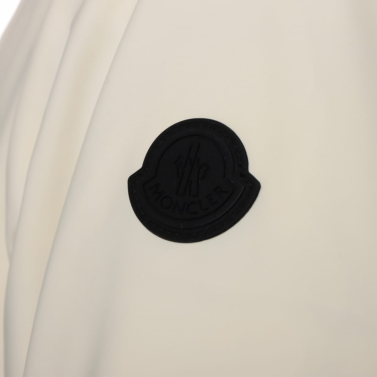 モンクレール AUTHION 20年 ナイロン×ポリウレタン ダウンジャケット 1 メンズ ホワイト