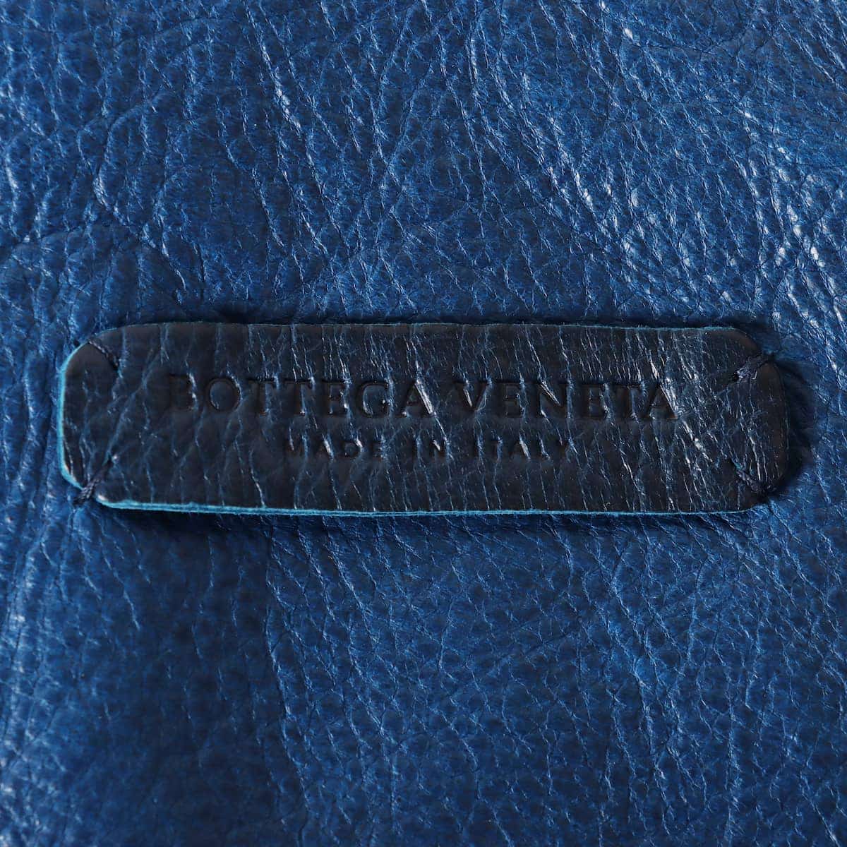 ボッテガヴェネタ 16年 レザー コート 48 メンズ ブルー