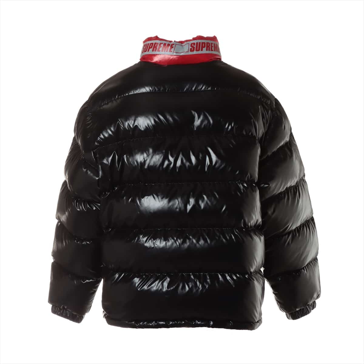 シュプリーム 20SS ナイロン ダウンジャケット XL メンズ ブラック Shiny Reversible Puffy Jacket  リバ｜a1603140｜中古ブランド品・ブランド古着通販｜ALLU（アリュー）