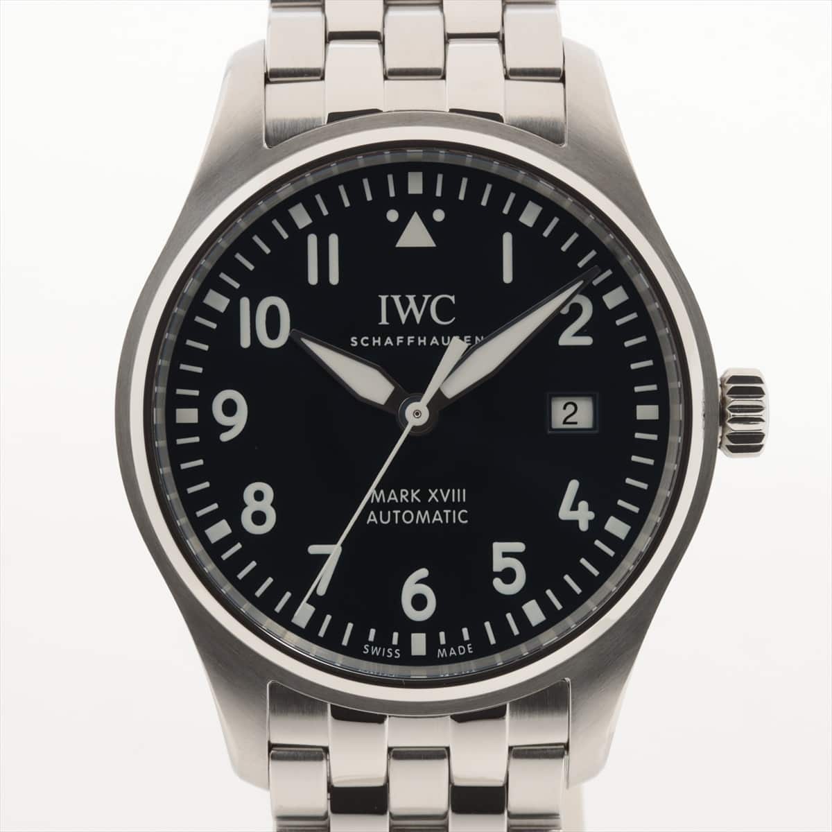 IWC パイロットウォッチ マークⅩⅧ IW327016 SS AT 青文字盤